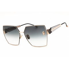 Philipp Plein Women's Sunglasses - Light Gradient Grey Full Rim Frame | SPP122S 02AM