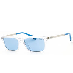 Polo Ralph Lauren Men's Sunglasses - Shiny Clear/Blue Acetate Frame | PH4212F 533172
