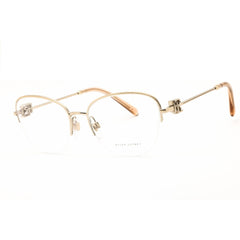 Ralph Lauren Women's Eyeglasses - Shiny Pale Gold Metal Half Rim |0RL5129 9116