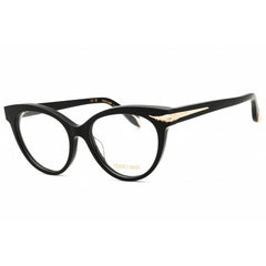 Roberto Cavalli Women's Eyeglasses - Black Acetate Cat Eye Shape Frame | VRC018S 0700