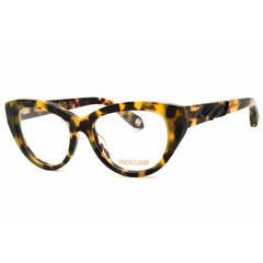 Roberto Cavalli Women's Eyeglasses - Vintage Havana Full Rim Frame | VRC024M 0AGG