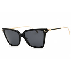 Salvatore Ferragamo Women's Sunglasses - Black Acetate Full Rim Frame | SF2036S 001