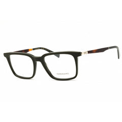Salvatore Ferragamo Men's Eyeglasses - Dark Green Acetate Full Rim |SF2969 302