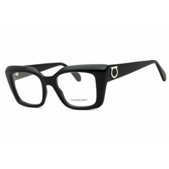 Salvatore Ferragamo Women's Eyeglasses - Black Rectangular Shape Frame | SF3008 001