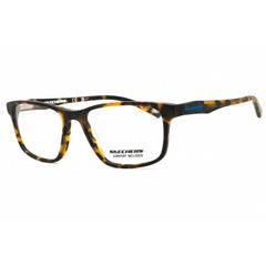 Skechers Men's Eyeglasses - Dark Havana Acetate Rectangular Frame | SE3229 052