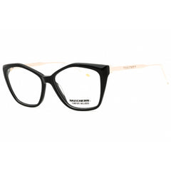 Skechers Women's Eyeglasses - Shiny Black Acetate Full Rim Frame | SE50062 001