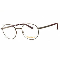 Timberland Men's Eyeglasses - Shiny Gunmetal Metal Full Rim Frame | TB1724 008