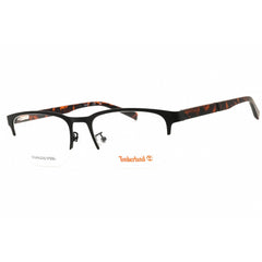 Timberland Men's Eyeglasses - Black/Brown Metal Rectangular Frame | TB1841-H 005