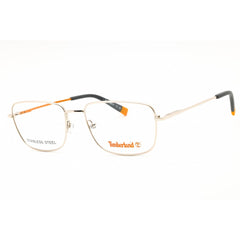 Timberland Men's Eyeglasses - Pale Gold Metal Rectangular Shape Frame | TB1844 032