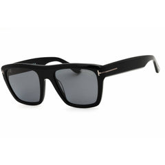 Tom Ford Men's Sunglasses - Shiny Black Rectangular Full Rim Frame | FT1077-N 01D