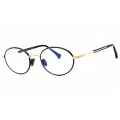 Tom Ford Men's Eyeglasses - Black/Other Metal Oval Shape Full Rim Frame | FT5973-B 005