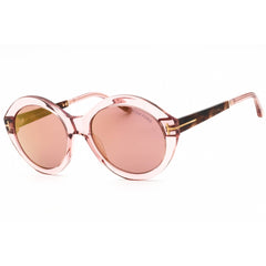 Tom Ford Women's Sunglasses - Shiny Pink/Brown Acetate Full Rim Frame | FT1088 72Z