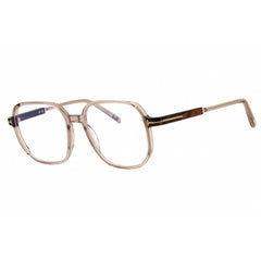 Tom Ford Women's Eyeglasses - Shiny Light Brown Oversized Shape Frame | FT5911-B 045