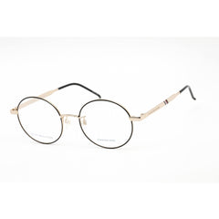 Tommy Hilfiger Unisex Eyeglasses - Gold/Black Round Full Rim Frame | TH 1698/G 0J5G 00