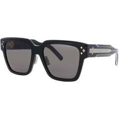 Dior Men's Sunglasses - Shiny Black Plastic Square Shape Full Rim Frame | DM40084F 01A
