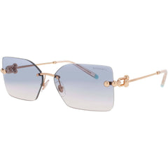 Tiffany & Co Women's Sunglasses - Rubedo Metal Square Rimless Frame | TF3088 610516