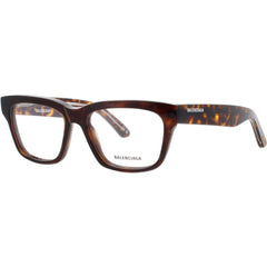 Balenciaga Unisex Eyeglasses - Brown Acetate Cat Eye Full Rim Frame | BB0343O 002