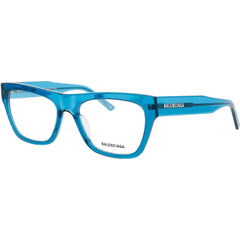 Balenciaga Unisex Eyeglasses - Blue Acetate Square Shape Full Rim Frame | BB0308O 004