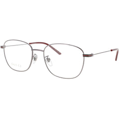 Gucci Men's Eyeglasses - Ruthenium Metal Square Shape Full Rim Frame | GG1126OA 001