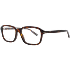 Gucci Men's Eyeglasses - Brown Acetate Square Shape Full Rim Frame | GG1446O 002
