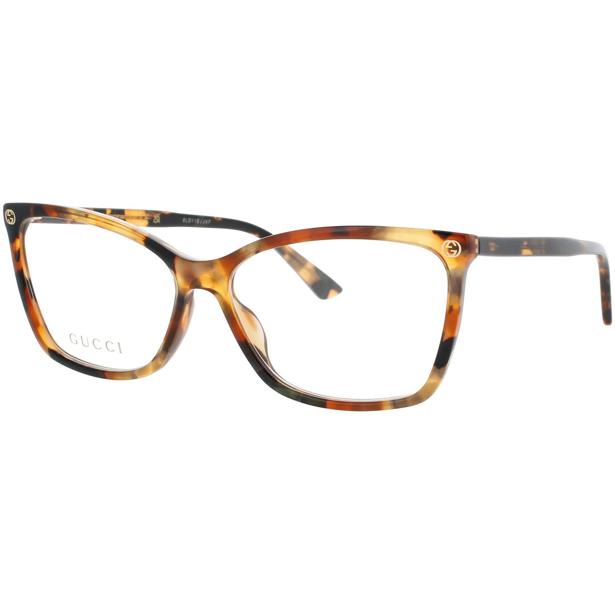 Gucci GG0093O Eyeglasses Havana Acetate Gucci GG0093O Eyeglasses | Select Eyewear main image 2