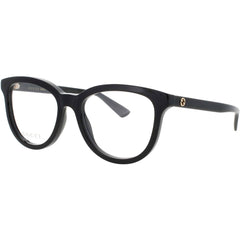 Gucci Women's Eyeglasses - Black Acetate Cat Eye Shape Full Rim Frame | GG1687O 001