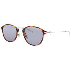 Mont Blanc Men's Sunglasses - Havana/Silver Acetate/Metal Square Frame | MB0155S 006