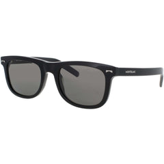 Mont Blanc Men's Sunglasses - Black Acetate Square Shape Full Rim Frame | MB0260S 006