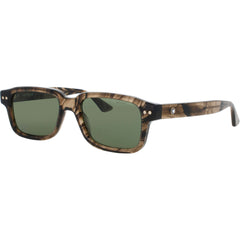Mont Blanc Men's Sunglasses - Brown Acetate Rectangular Full Rim Frame | MB0286S 004