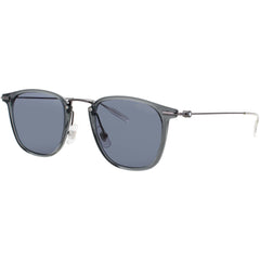 Mont Blanc Men's Sunglasses - Ruthenium Acetate/Metal Full Rim Frame | MB0295S 003
