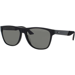 Mont Blanc Men's Sunglasses - Black Acetate Square Shape Full Rim Frame | MB0298S 005