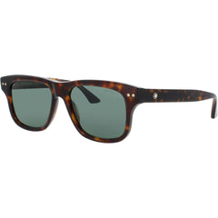 Mont Blanc Men's Sunglasses - Havana Acetate Square Shape Full Rim Frame | MB0319S 002