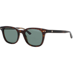 Mont Blanc Men's Sunglasses - Havana Acetate Square Shape Full Rim Frame | MB0320S 002