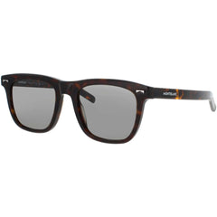 Mont Blanc Men's Sunglasses - Havana Acetate Square Shape Full Rim Frame | MB0226S 002