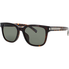 Saint Laurent Men's Sunglasses - Havana/Crystal Acetate Full Rim Frame | SL-711/K 002