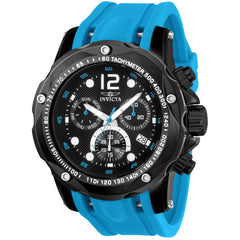 Invicta Men's Watch - Speedway Quartz Chronograph Black Dial Blue Strap | 20075