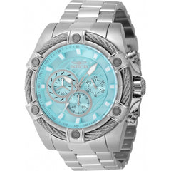 Invicta Men's Watch - Bolt Quartz Light Blue Dial Stainless Steel Bracelet | 48865