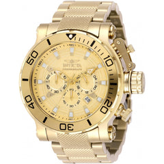 Invicta Men's Watch - Coalition Forces Rotating Bezel Gold Tone Dial Bracelet | 50231