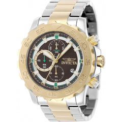Invicta Men's Watch - Pro Diver Quartz Brown Dial Two Tone Steel Bracelet | 50250