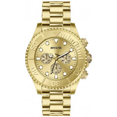 Invicta Men's Watch - Pro Diver Chrono Yellow Gold Stainless Steel Bracelet | 50588