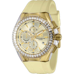 Technomarine Men's Watch - Cruise Original Chrono Champagne Dial Strap | TM-121159