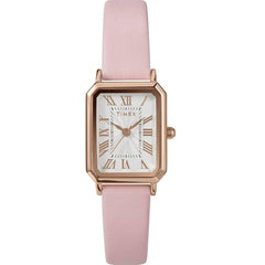 Timex Women's Watch - Quartz Rose Gold Tone Case Pink Leather Strap | TW2Y01100JI