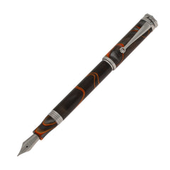 Montegrappa Ducale Grey and Orange Fountain Pen