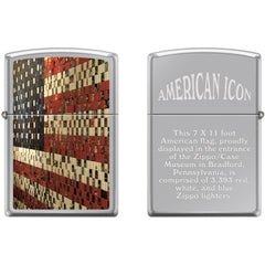 Zippo Windproof Pocket Lighter - Museum Collection AM Icon High Polish Chrome | XC443