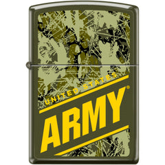 Zippo Windproof Pocket Lighter - Army Green Matte Metal | XC456