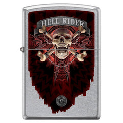 Zippo Windproof Pocket Lighter - Anne Stokes Collection Street Chrome Metal | XC539