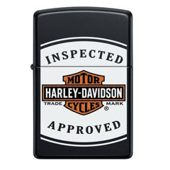 Zippo Windproof Pocket Lighter - HD Inspected Black Matte Metal | XC258
