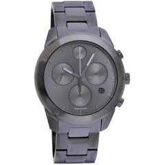 Movado Men's Watch - Bold Chronograph Gunmetal Stainless Steel Bracelet | 3601326
