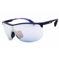 Adidas Men's Sunglasses - Matte Violet Injected Propionate Shield Frame | SP0003 82Z
