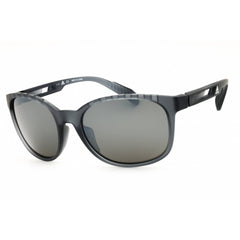 Adidas Unisex Sunglasses - Grey Sport Wraparound Shape Full Rim Frame | SP0011 20D